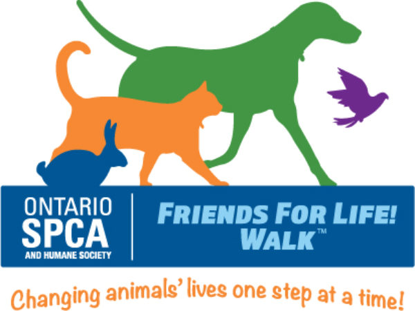 Ontario SPCA Friends for Life Walk logo