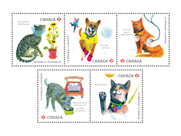 Love Your Pet stamps