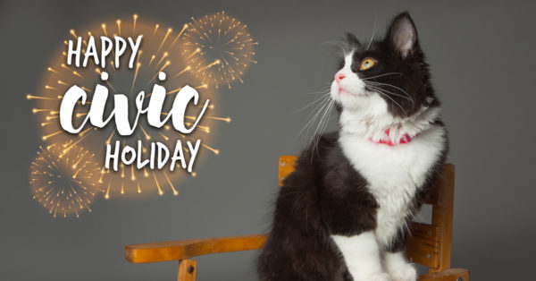 civic holiday, ontario spca, ospca, civic holiday, pets, pet safety