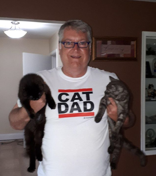 cat adoption, cat dad, adopt, Katie
