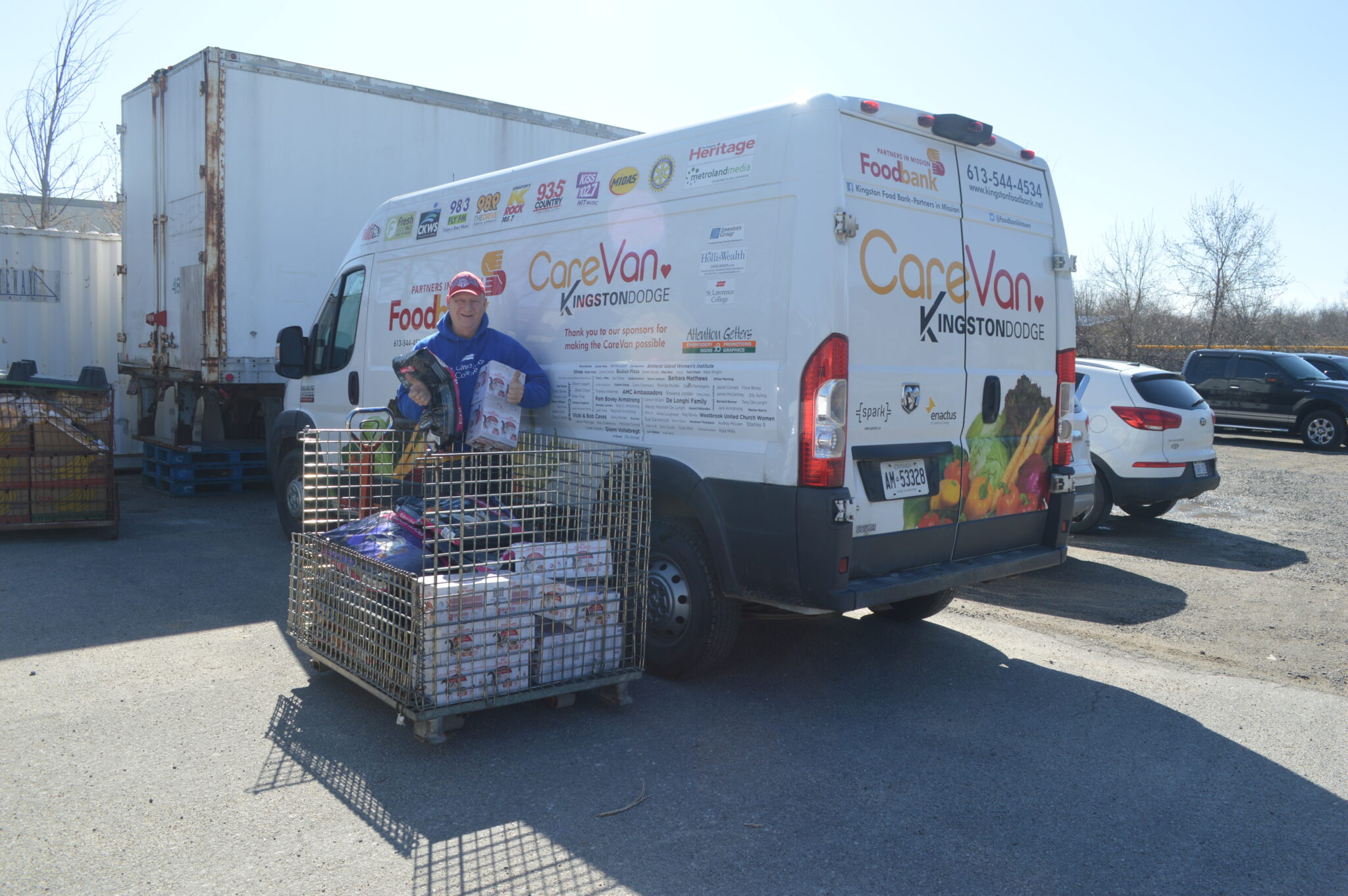 Close to 200,000 lbs of pet food helps keep animals with their families