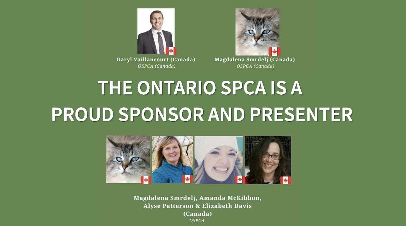 The Ontario SPCA and Humane Society receives invitation to global