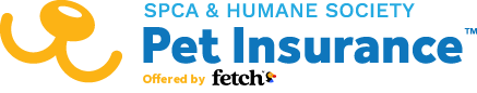spca humane society fetch insurance logo