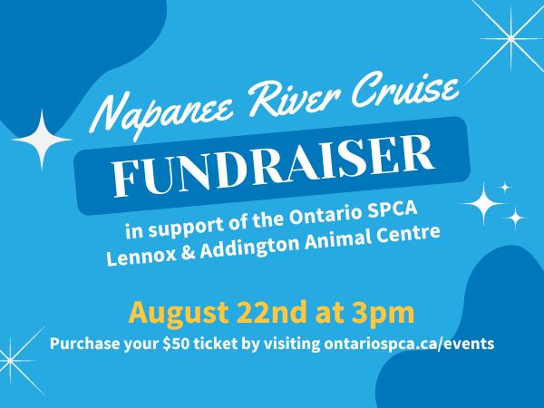 napanee river cruise fundraiser