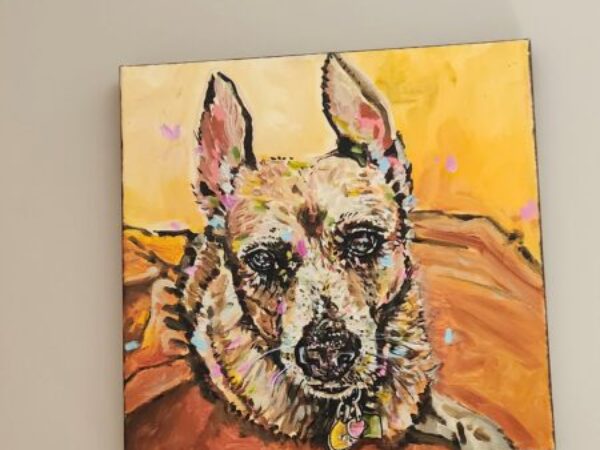Lucy painting