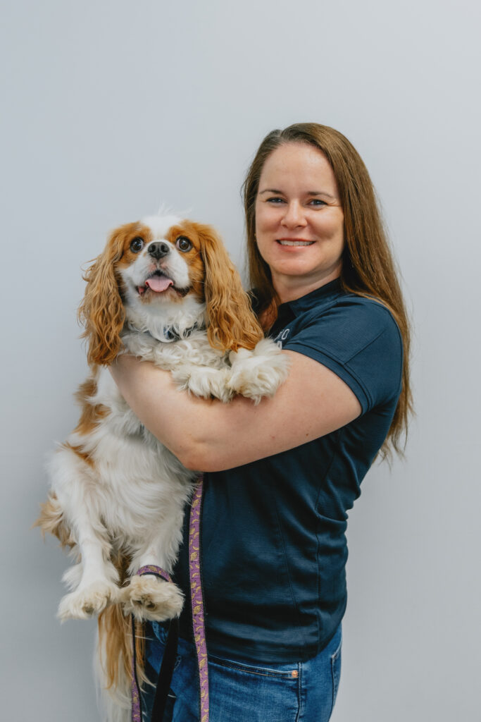 Diana Blackmore with dog