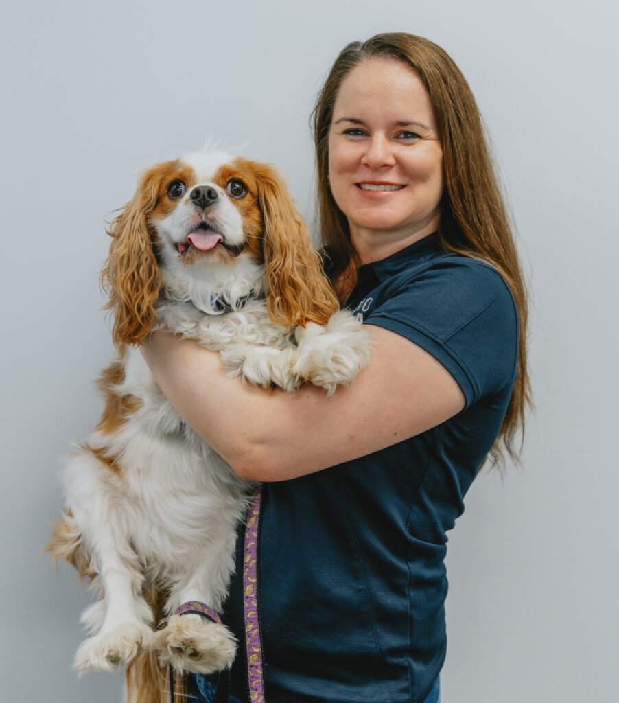 Diana Blackmore with dog