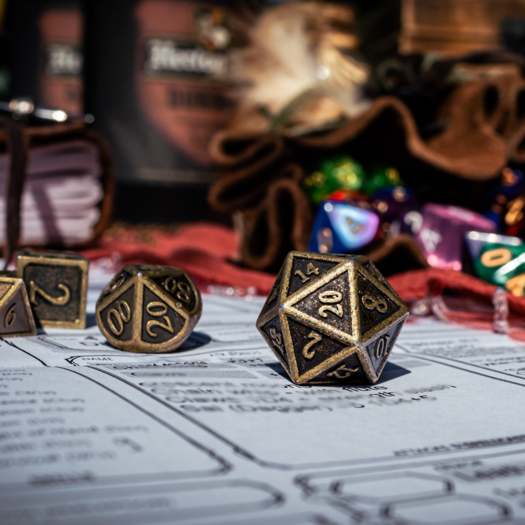 Game board and dice